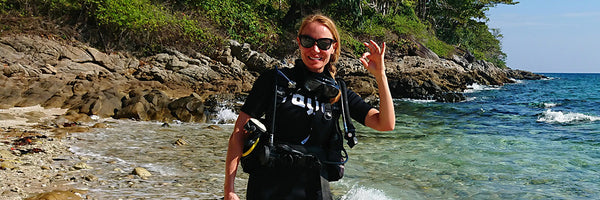Jenni Ahola at Raya Yai Island